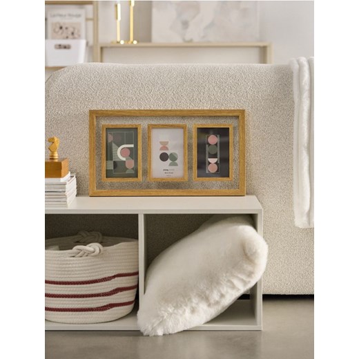 Sinsay - Ramka na zdjęcia - beżowy ze sklepu Sinsay w kategorii Ramki na zdjęcia - zdjęcie 187696126