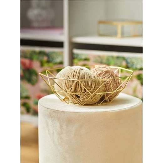 Sinsay - Misa dekoracyjna - złoty ze sklepu Sinsay w kategorii Misy i tace dekoracyjne - zdjęcie 187696188
