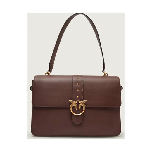 Pinko Skórzana torebka na ramię LOVE ONE EXTRA SLOUCHY ze sklepu Gomez Fashion Store w kategorii Torebki damskie - zdjęcie 187696807