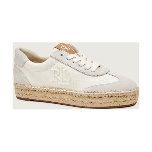LAUREN RALPH LAUREN Sneakersy LUIZE | z dodatkiem skóry ze sklepu Gomez Fashion Store w kategorii Buty sportowe damskie - zdjęcie 187696845