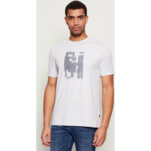 BOSS ORANGE T-shirt Te_Imprint | Regular Fit ze sklepu Gomez Fashion Store w kategorii T-shirty męskie - zdjęcie 187696897