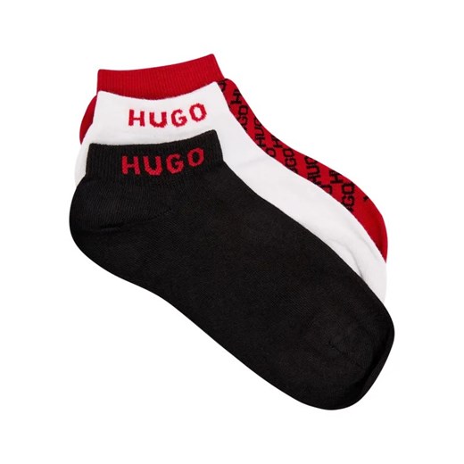Hugo Bodywear Skarpety/stopki 3 pack ze sklepu Gomez Fashion Store w kategorii Skarpetki damskie - zdjęcie 187698249
