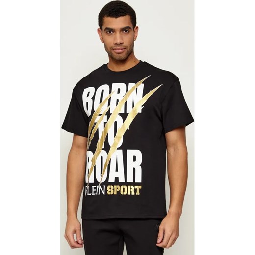 Plein Sport T-shirt Scratch Scratch | Loose fit ze sklepu Gomez Fashion Store w kategorii T-shirty męskie - zdjęcie 187698256