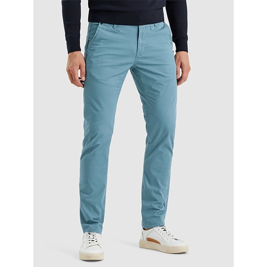 PME Legend Spodnie chino w kolorze błękitnym ze sklepu Limango Polska w kategorii Spodnie męskie - zdjęcie 187698496