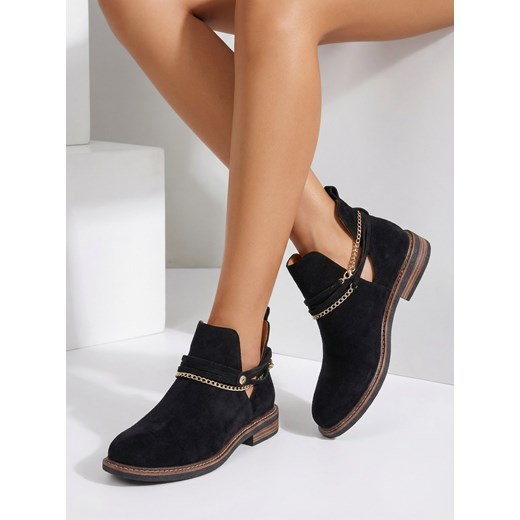 Royalfashion Damskie botki Rizor ze sklepu royalfashion.pl w kategorii Botki - zdjęcie 187698876
