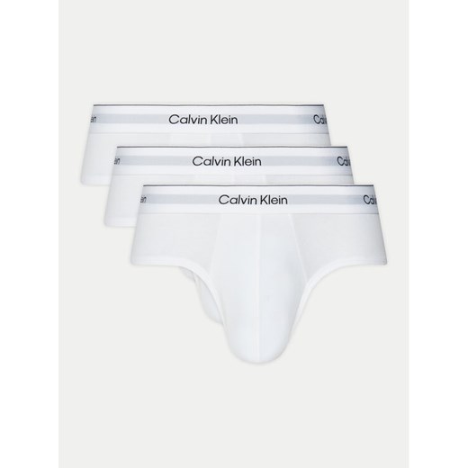 Calvin Klein Underwear Komplet slipów LV00NB4388 Biały ze sklepu MODIVO w kategorii Majtki męskie - zdjęcie 187699626