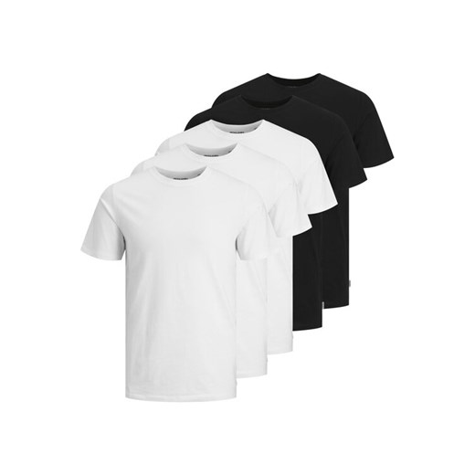 Jack & Jones Komplet t-shirtów Basic 12191190 Kolorowy Regular Fit ze sklepu MODIVO w kategorii T-shirty męskie - zdjęcie 187699639
