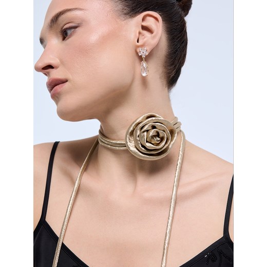 Mohito - Ozdobny złoty pasek - złoty ze sklepu Mohito w kategorii Paski damskie - zdjęcie 187699829