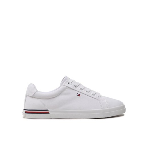 Tenisówki Tommy Hilfiger Essential Stripes Sneaker FW0FW06954 Biały Tommy Hilfiger 38 eobuwie.pl