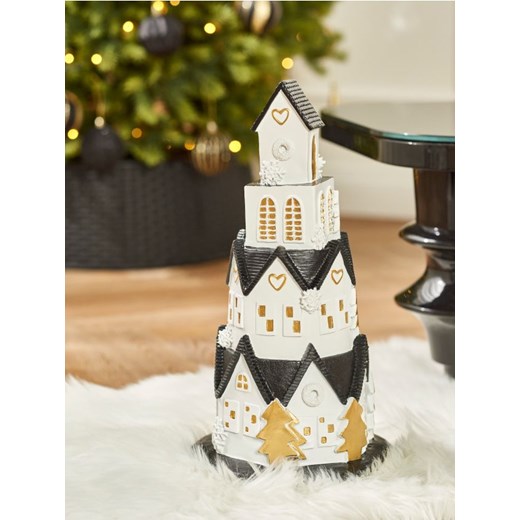 Sinsay - Dekoracja świąteczna - biały ze sklepu Sinsay w kategorii Dekoracje świąteczne - zdjęcie 187700639