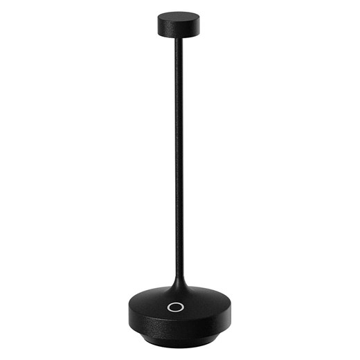 lumisky Lampa stołowa LED &quot;Ruby&quot; w kolorze czarnym - wys. 22 x Ø 7,5 cm ze sklepu Limango Polska w kategorii Oświetlenie - zdjęcie 187700776