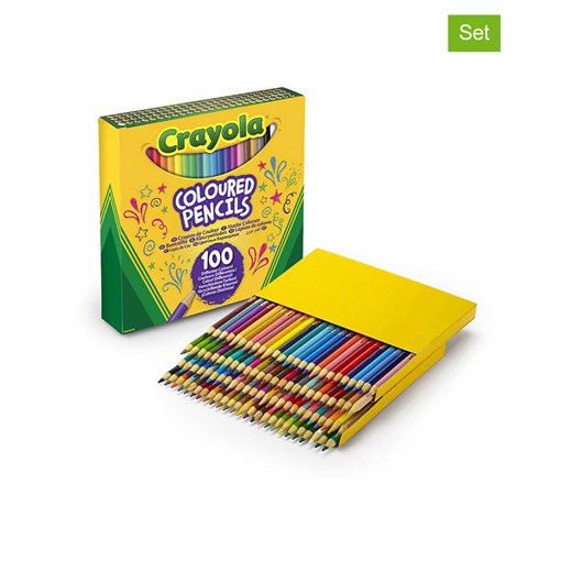 Crayola Kredki (100 szt.) - 3+ ze sklepu Limango Polska w kategorii Zabawki - zdjęcie 187700829