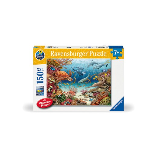 Ravensburger 150-częściowe puzzle &quot;Wieso? Weshalb? Warum? - marine animals&quot; - 7+ ze sklepu Limango Polska w kategorii Puzzle - zdjęcie 187700876