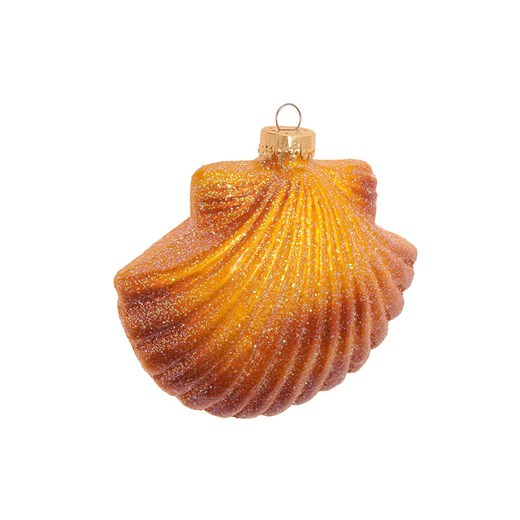 Krebs Glas Lauscha Ozdoba choinkowa w kolorze złotym - wys. 9 cm ze sklepu Limango Polska w kategorii Dekoracje bożonarodzeniowe - zdjęcie 187700928