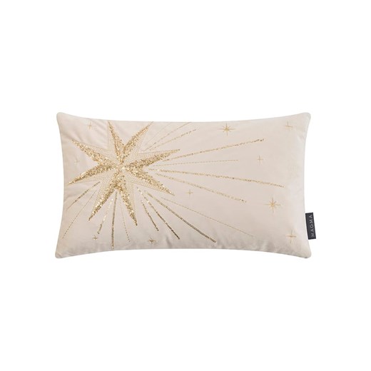 Magma Heimtex Poszewka &quot;Balthasar&quot; w kolorze beżowym na poduszkę - 30 x 50 cm ze sklepu Limango Polska w kategorii Poduszki dekoracyjne - zdjęcie 187701296