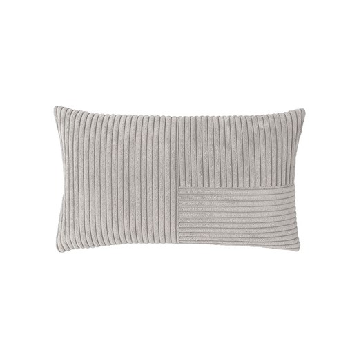 Magma Heimtex Poszewka &quot;Shara&quot; w kolorze szarym na poduszkę - 30 x 50 cm ze sklepu Limango Polska w kategorii Poduszki dekoracyjne - zdjęcie 187701345