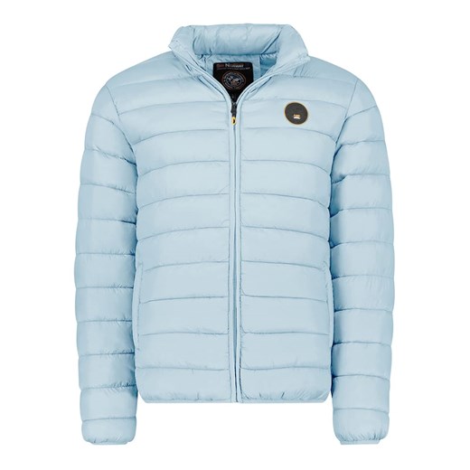 Geographical Norway Kurtka pikowana &quot;Amigomap&quot; w kolorze błękitnym ze sklepu Limango Polska w kategorii Kurtki męskie - zdjęcie 187701456