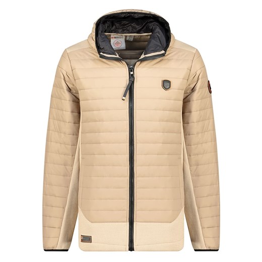 Geographical Norway Kurtka zimowa &quot;Carembar&quot; w kolorze beżowym ze sklepu Limango Polska w kategorii Kurtki męskie - zdjęcie 187701539