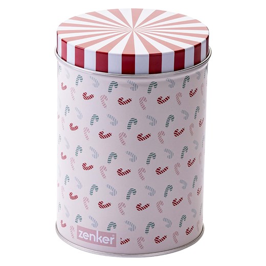 Fackelmann Pojemnik w kolorze biało-czerwonym na wypieki - wys. 15 cm ze sklepu Limango Polska w kategorii Pojemniki kuchenne - zdjęcie 187701558