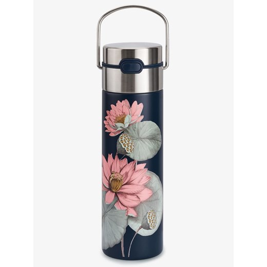 Eigenart Butelka &quot;Leeza - Padma&quot; w kolorze jasnoróżowo-granatowym na herbatę - 500 ml ze sklepu Limango Polska w kategorii Dzbanki i zaparzacze - zdjęcie 187701689