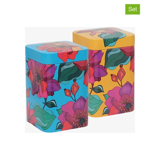 Eigenart Puszki (2 szt.) &quot;Poppy&quot; ze wzorem na herbatę - 100 g ze sklepu Limango Polska w kategorii Dzbanki i zaparzacze - zdjęcie 187701695