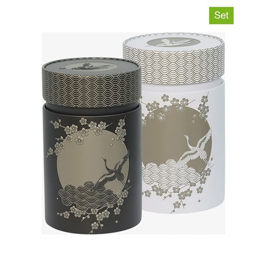 Eigenart Puszki (2 szt.) &quot;Komorebi&quot; w kolorze złoto-czarnym na herbatę - 125 g ze sklepu Limango Polska w kategorii Dzbanki i zaparzacze - zdjęcie 187701696