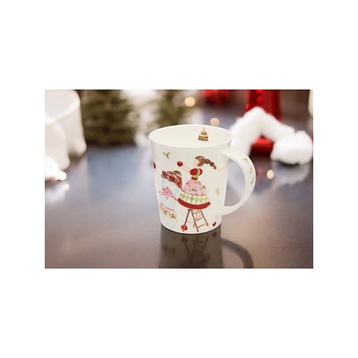 Eigenart Kubek &quot;Seet Christmas&quot; w kolorze biało-czerwonym do herbaty - 500 ml ze sklepu Limango Polska w kategorii Dzbanki i zaparzacze - zdjęcie 187701736