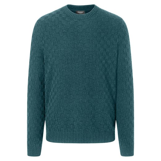 Maerz Muenchen Wełniany sweter w kolorze morskim ze sklepu Limango Polska w kategorii Swetry męskie - zdjęcie 187701839