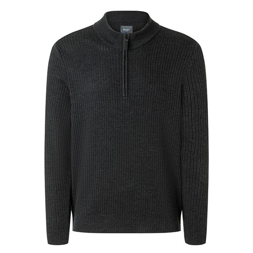 Maerz Muenchen Wełniany sweter w kolorze antracytowym ze sklepu Limango Polska w kategorii Swetry męskie - zdjęcie 187701895