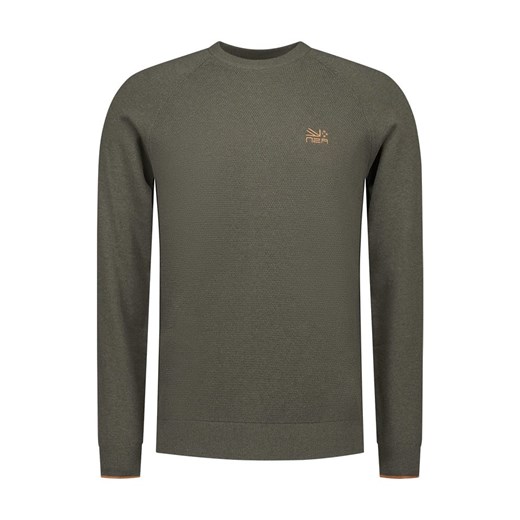 NEW ZEALAND AUCKLAND Sweter w kolorze khaki ze sklepu Limango Polska w kategorii Swetry męskie - zdjęcie 187701969