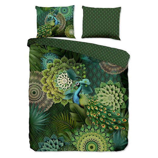 Hip Komplet pościeli satynowej &quot;Agatha&quot; w kolorze zielonym ze sklepu Limango Polska w kategorii Pościele - zdjęcie 187702146