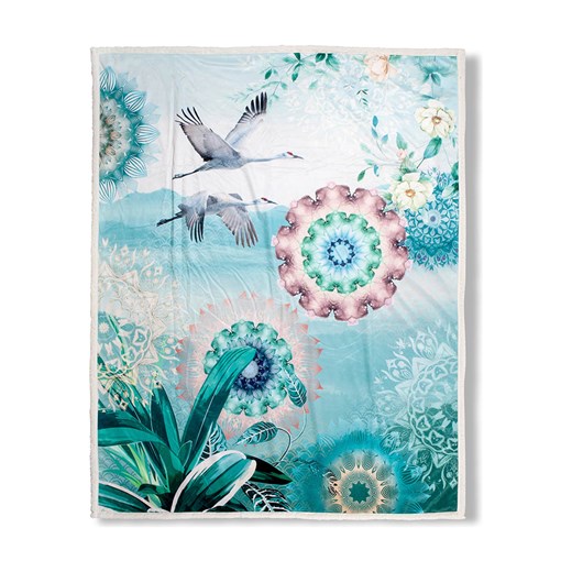 Hip Pled &quot;Kimora&quot; w kolorze błękitnym ze wzorem ze sklepu Limango Polska w kategorii Tekstylia - zdjęcie 187702308