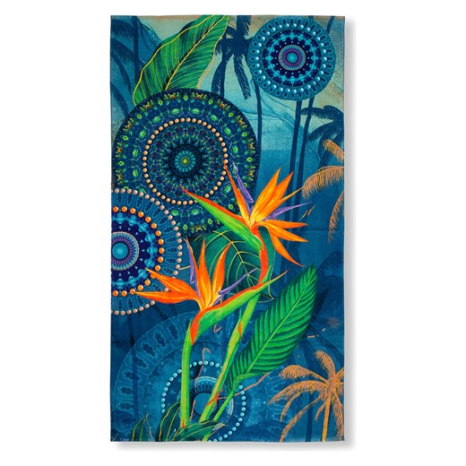 Hip Ręcznik plażowy &quot;Novia&quot; w kolorze niebieskim ze sklepu Limango Polska w kategorii Ręczniki - zdjęcie 187702347