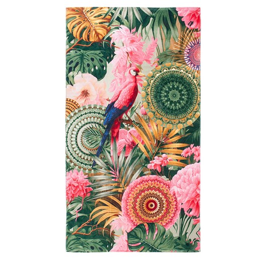 Hip Ręcznik plażowy &quot;Palay&quot; w kolorze zielono-jasnoróżowym ze sklepu Limango Polska w kategorii Ręczniki - zdjęcie 187702355