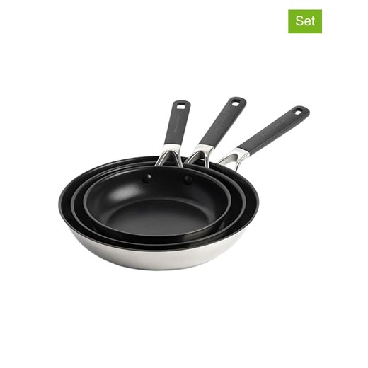 KitchenAid Patelnie (3 szt.) ze sklepu Limango Polska w kategorii Garnki - zdjęcie 187702506