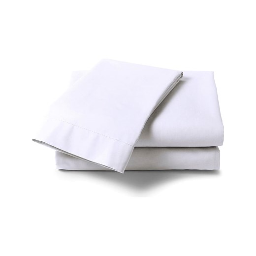 Heckett Lane Prześcieradło satynowe &quot;Elementi&quot; w kolorze białym Heckett Lane 270x290 cm wyprzedaż Limango Polska