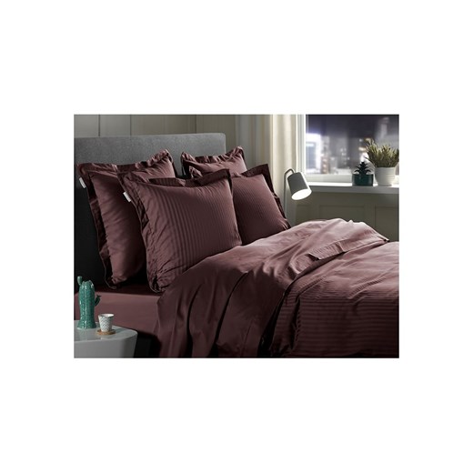 Heckett Lane Komplet pościeli satynowej &quot;Banda&quot; w kolorze brązowym Heckett Lane 200x220 cm okazja Limango Polska