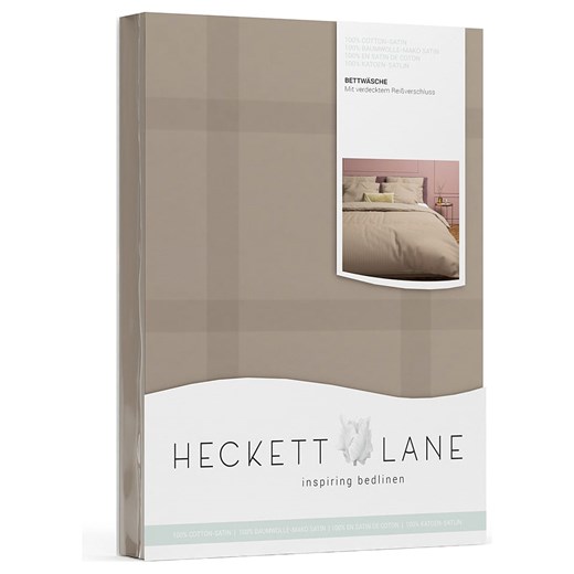 Heckett Lane Komplet pościeli satynowej &quot;Diamante&quot; w kolorze Heckett Lane 260x220 cm promocja Limango Polska