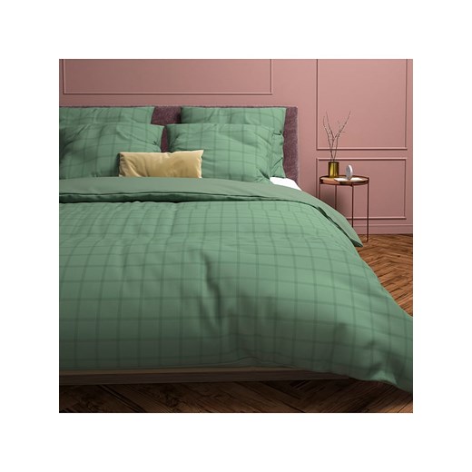 Heckett Lane Komplet pościeli satynowej &quot;Diamante&quot; w kolorze zielonym Heckett Lane 135x200 cm okazja Limango Polska