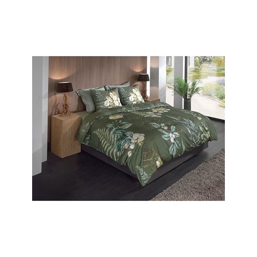 HNL Komplet pościeli twillowej &quot;Nathan&quot; w kolorze zielonym Hnl 155x220 cm Limango Polska wyprzedaż