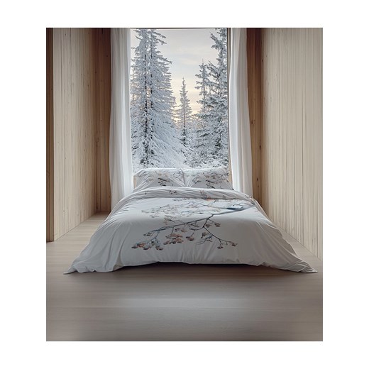 Heckett Lane Komplet pościeli satynowej &quot;Keno&quot; w kolorze białym Heckett Lane 140x220 cm wyprzedaż Limango Polska