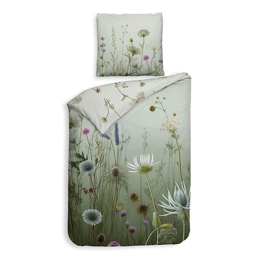 Heckett Lane Komplet pościeli satynowej &quot;Tane&quot; w kolorze zielonym Heckett Lane 240x220 cm Limango Polska wyprzedaż