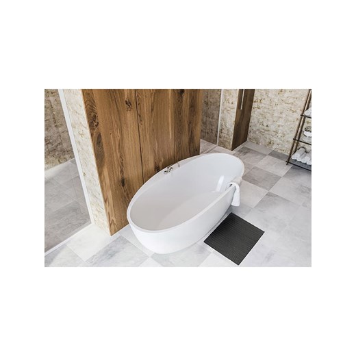 Heckett Lane Dywanik łazienkowy &quot;Vellutato&quot; w kolorze antracytowym Heckett Lane 60x100 cm okazyjna cena Limango Polska