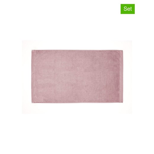 HNL Ręczniki (2 szt.) &quot;Premium&quot; w kolorze jasnoróżowym do rąk Hnl 50x100 cm okazja Limango Polska