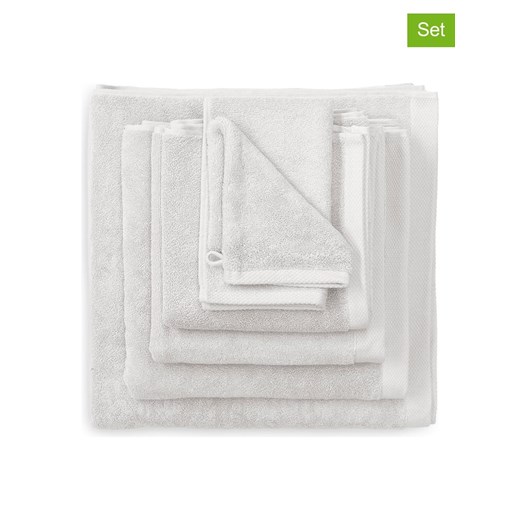 Heckett Lane Ręczniki kąpielowe (2 szt.) w kolorze szarym ze sklepu Limango Polska w kategorii Ręczniki - zdjęcie 187704045