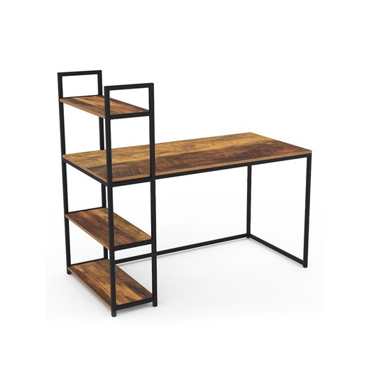 IDOMYA Essentials Biurko w kolorze czarno-brązowym - 113 x 120 x 64 cm ze sklepu Limango Polska w kategorii Stoliki kawowe - zdjęcie 187704155