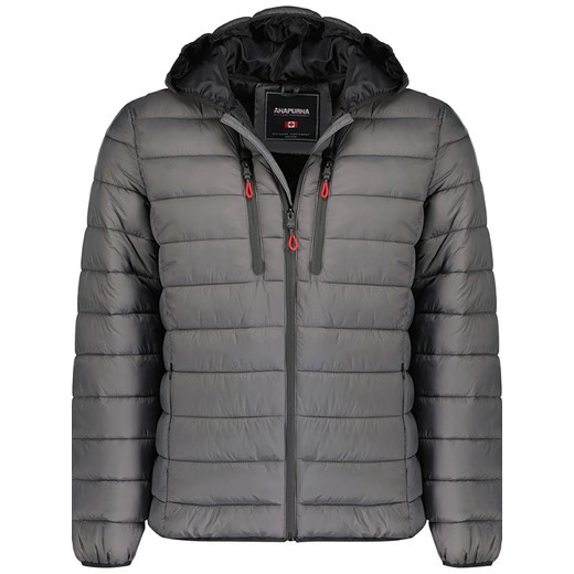 ANAPURNA Kurtka pikowana &quot;Alaricana&quot; w kolorze szarym ze sklepu Limango Polska w kategorii Kurtki męskie - zdjęcie 187706436