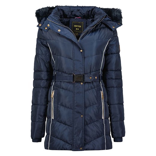 ANAPURNA Płaszcz zimowy &quot;Beckana&quot; w kolorze granatowym ze sklepu Limango Polska w kategorii Kurtki damskie - zdjęcie 187706496