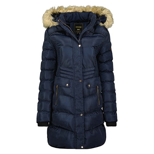 ANAPURNA Płaszcz zimowy &quot;Anadonna&quot; w kolorze granatowym ze sklepu Limango Polska w kategorii Kurtki damskie - zdjęcie 187706507