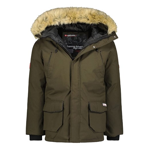 ANAPURNA Kurtka zimowa &quot;Claudana&quot; w kolorze oliwkowym ze sklepu Limango Polska w kategorii Kurtki męskie - zdjęcie 187706546
